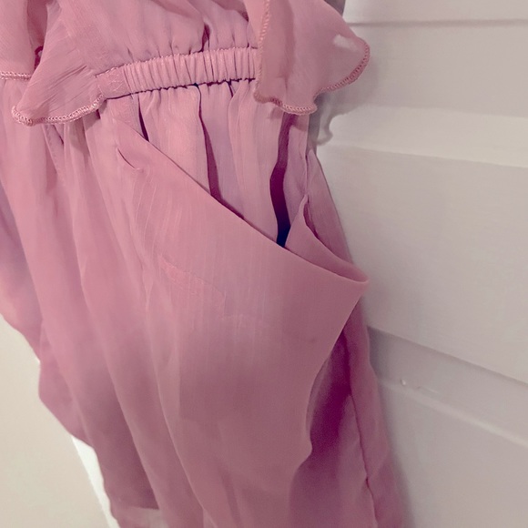 Mauve mini dress by YA Los Angeles - Picture 3 of 4